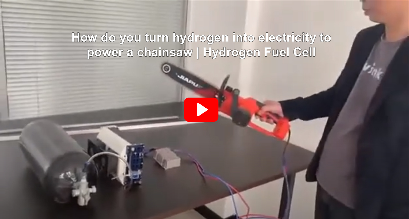 How Do You Turn Hydrogen Into Electricity To Power A Chainsaw