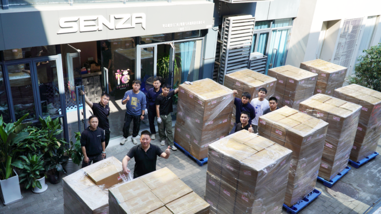 SENZA Ensures On-Time Delivery with Full Commitment